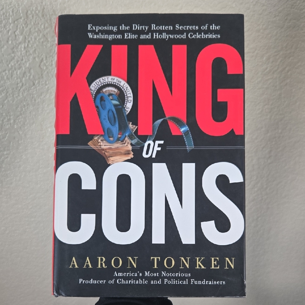 King of Cons Book by Aaron Tonken